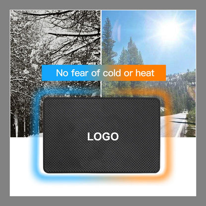 Antihalkmatta med logotyp för bilinstrumentbräda
