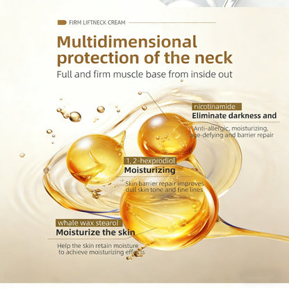 Rollerkräm för uppstramande hals