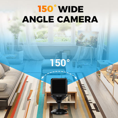 Mini Smart HD-övervakningskamera med nattseende