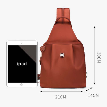 🎒 Multifunktionell ryggsäck i nylon · Din snygga följeslagare i vardagen