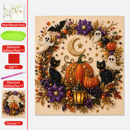 🔥 Sista dagen med 49 % rabatt – 👻✨ DIY-set för Halloween-pärlkonst – Förvandla små pärlor till läskigt-söt magi (📦Köp 2, få gratis frakt)
