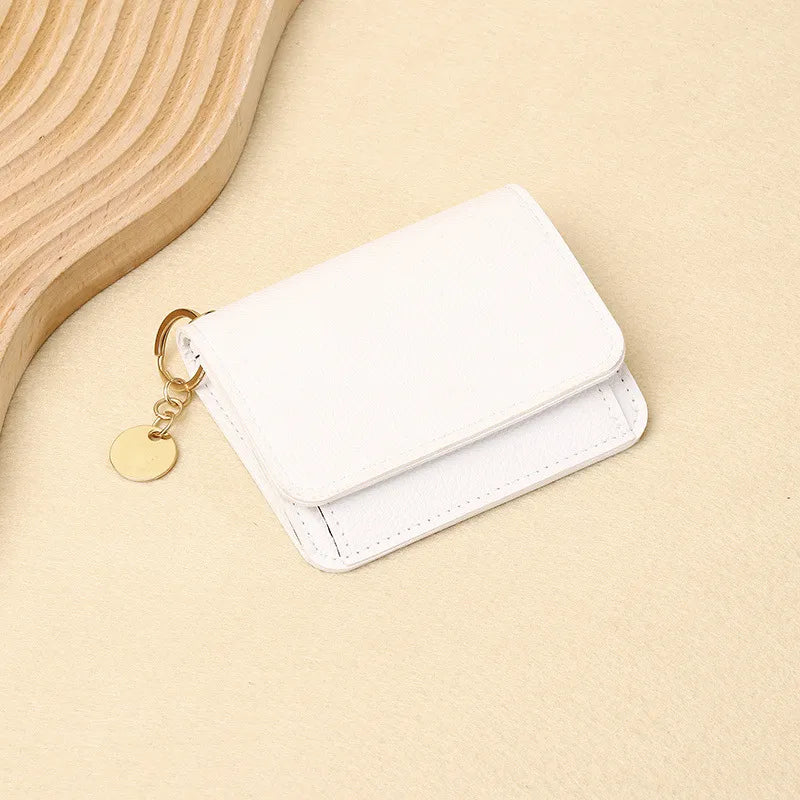 👜 Retro plånbok i handformat med plats för flera kort och en dold ficka