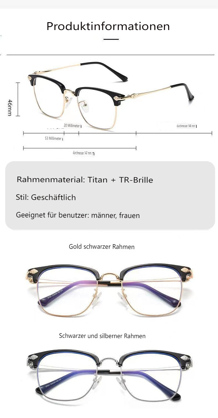 Glöm tunga glasögon! DINA lätta PC-glasögon med blåljusfilter - för klar sikt på skärmen👓