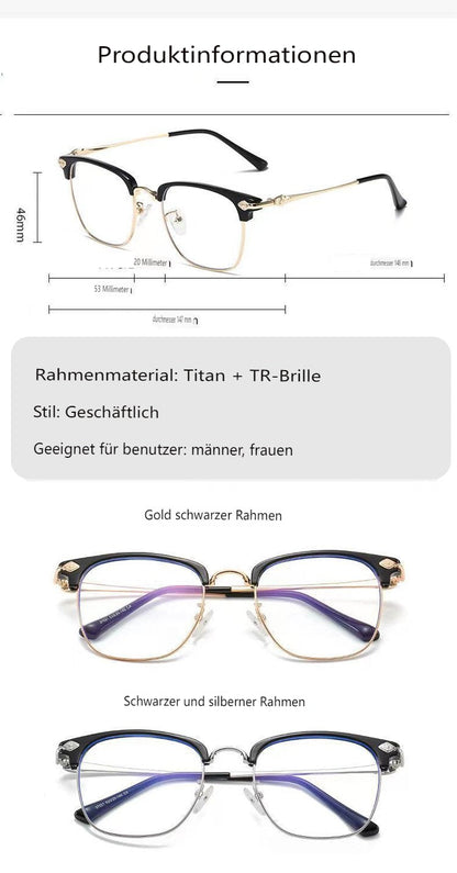 Glöm tunga glasögon! DINA lätta PC-glasögon med blåljusfilter - för klar sikt på skärmen👓