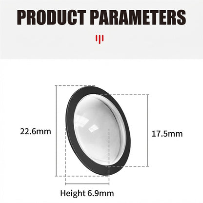 🚗 360° bilkameralinsskydd med fullständig vy