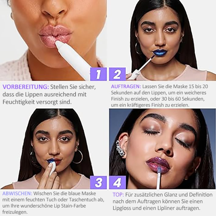 Rea: 49% rabatt💋 24-timmars läppfärg, inga touch-ups