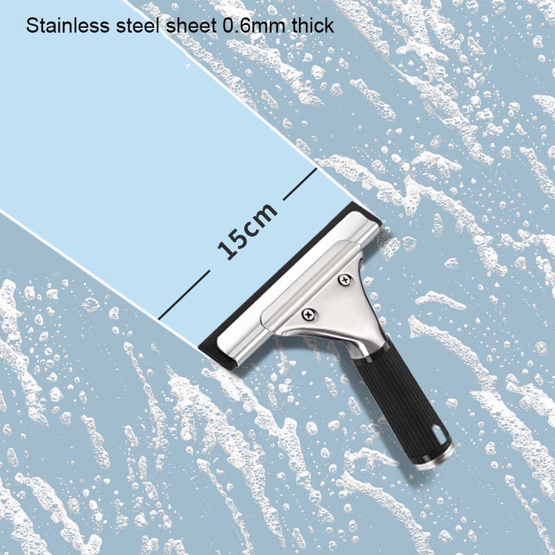 💥💦Skrapa i rostfritt stål – professionell rengöring utan vattenfläckar