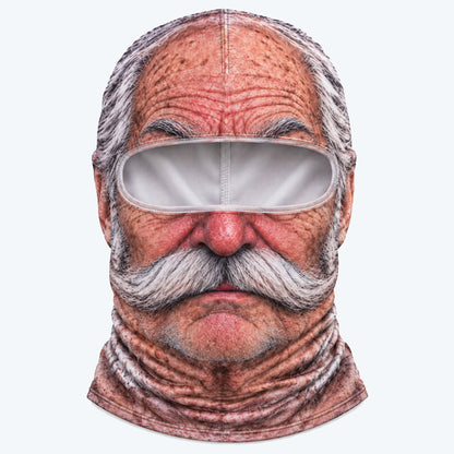 🎁😂 Rolig, realistisk skidmask – den perfekta presenten för vinterentusiaster! ⛄