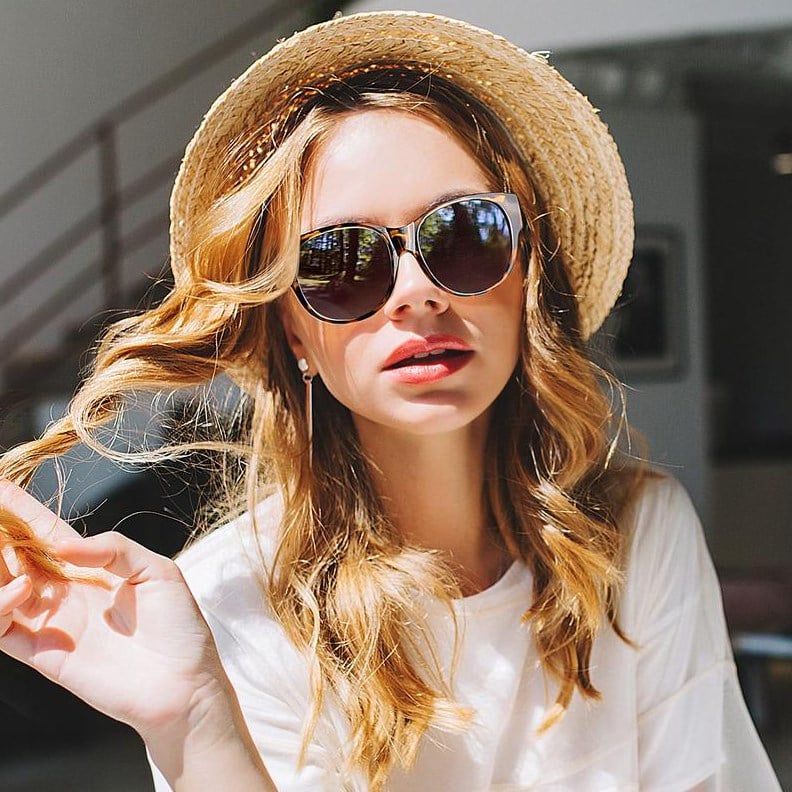 🕶 Nya solglasögon i cat-eye-modell i extra stor storlek, med polariserade glas och UV400-skyd