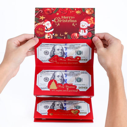 🎅Försäljning inför julen – 49 % rabatt🎁 Kreativ, vikbar julkuvert att göra själv🔥