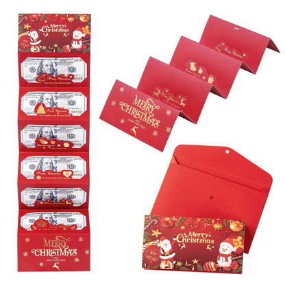 🎅Försäljning inför julen – 49 % rabatt🎁 Kreativ, vikbar julkuvert att göra själv🔥