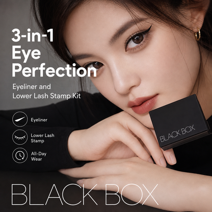 🥳HETT REA 2026🥳💞50 000+ SÅLDA!💄✨ 50% RABATT! 3-i-1 Eyeliner & Undre Fransstämpelkit – Stämpla perfekta vingar och fransar på några sekunder. Vattenfast, kladdfri. Ingen stadig hand behövs! 👁️🖌️