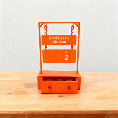 📚 Hängande bokräknare