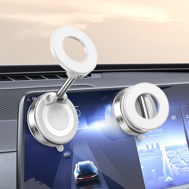 2025 Nyaste 360° Justerbar Vakuum Magnetisk Sugkopp Telefonhållare Montering