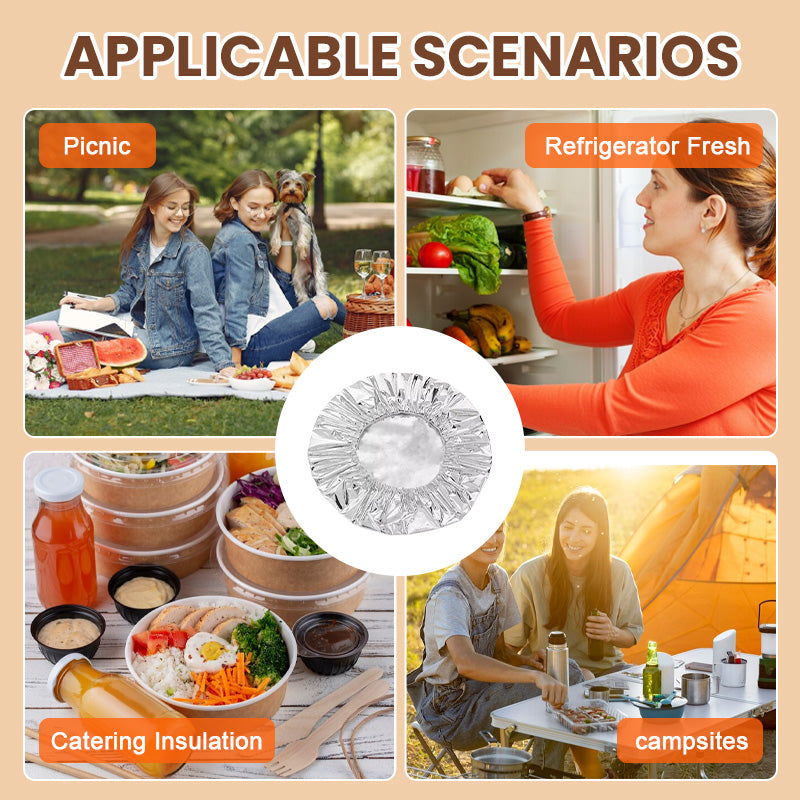 🏠🔥 Håll maten varm och färsk med vår aluminiumfolie! 🔥