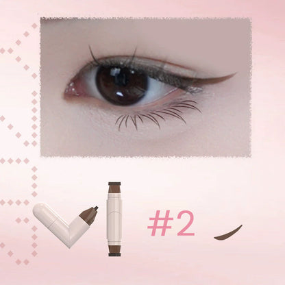 Eyeliner-stämpel i ett stycke
