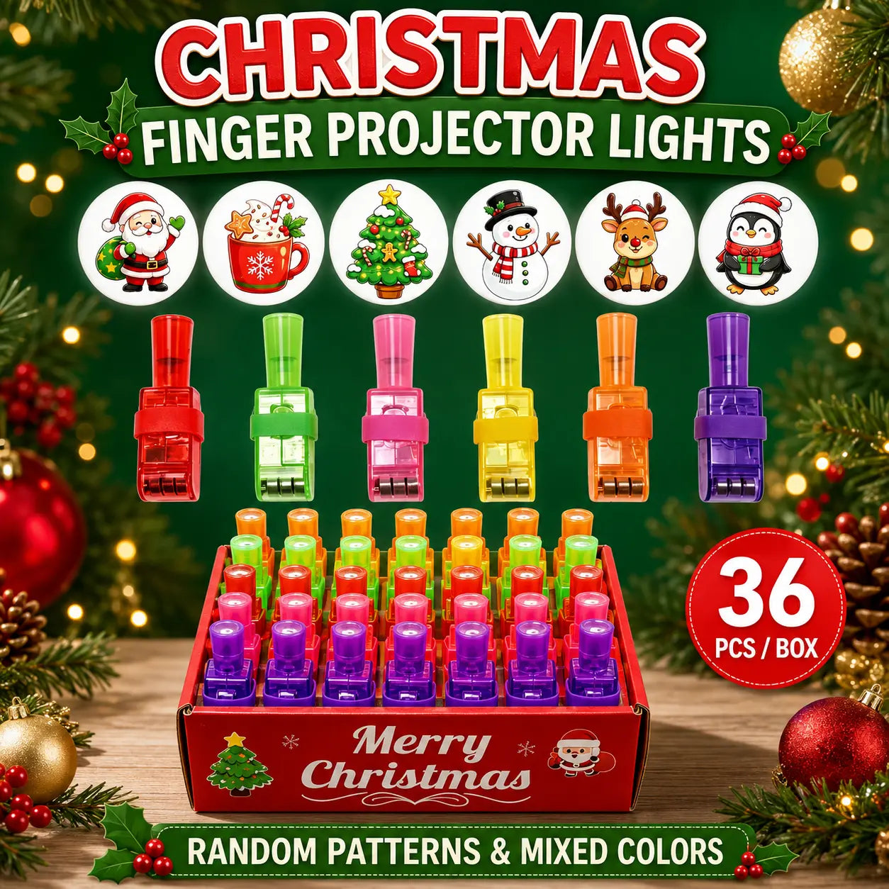👻🎃 Halloween-fingerprojektorringar – LED-festgåvor för barn