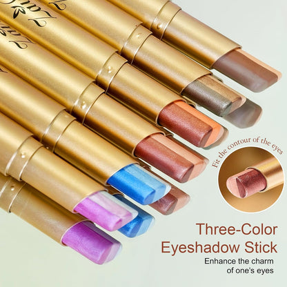 ✨3 Shade Cream Eyeshadow Stick | Len och blandbar