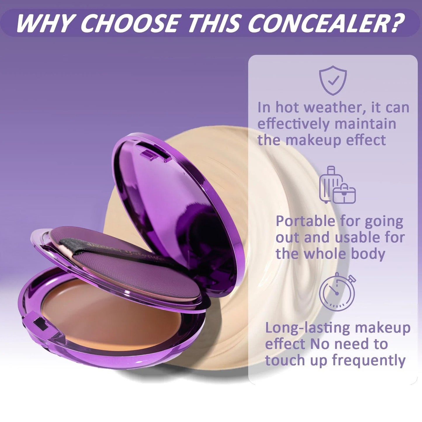 🔥 SISTA DAGEN 49% RABATT🔥Mjuk Matt Kräm Concealer