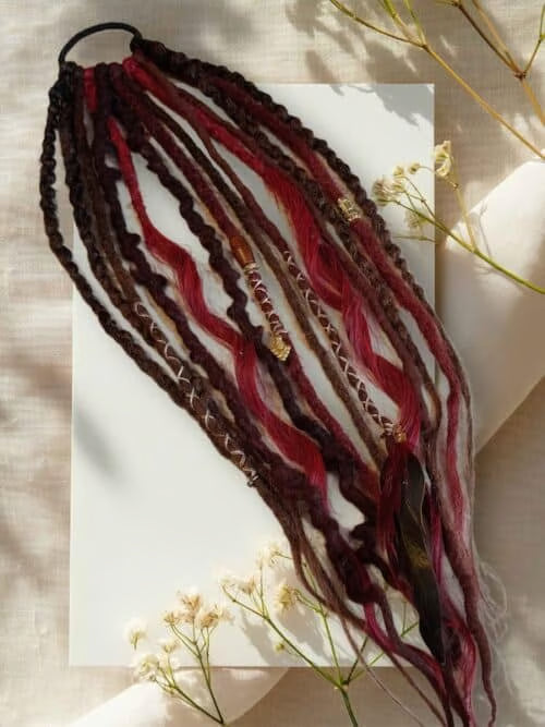 💖Sista dagen: 49 % rabatt! 👩🏼‍🦱Omedelbar boho-hästsvans