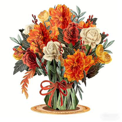 💌 Exklusivt till alla hjärtans dag: 3D-popup-kort med körsbärsblommor – det ultimata minnet för kortälskare ❤️