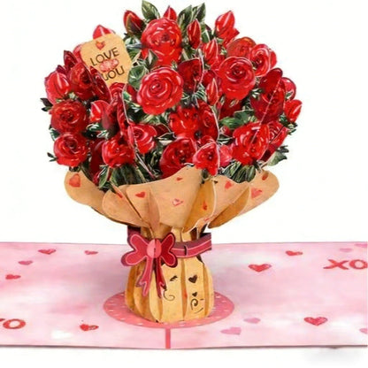 💌 Exklusivt till alla hjärtans dag: 3D-popup-kort med körsbärsblommor – det ultimata minnet för kortälskare ❤️