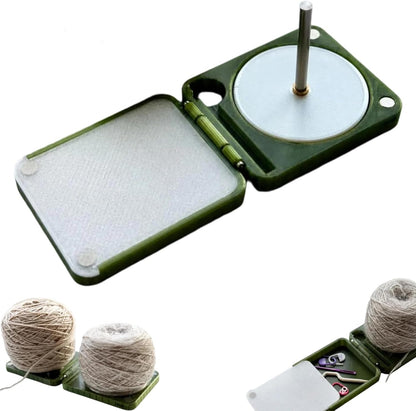 🧶Bärbar garnhållare för virkning och stickning