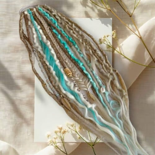 💖Sista dagen: 49 % rabatt! 👩🏼‍🦱Omedelbar boho-hästsvans