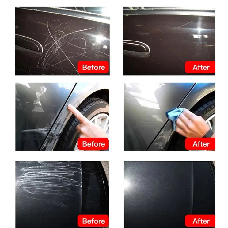 🔥Spray för reparation av repor i bilens lack🚙Lämplig för alla färger på bilens lack