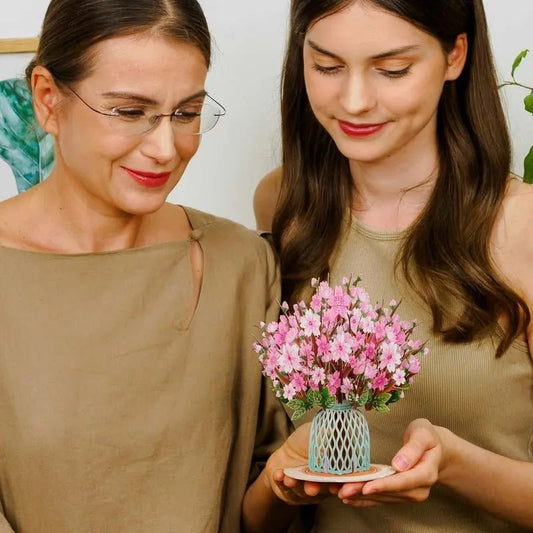 💌 Exklusivt till alla hjärtans dag: 3D-popup-kort med körsbärsblommor – det ultimata minnet för kortälskare ❤️