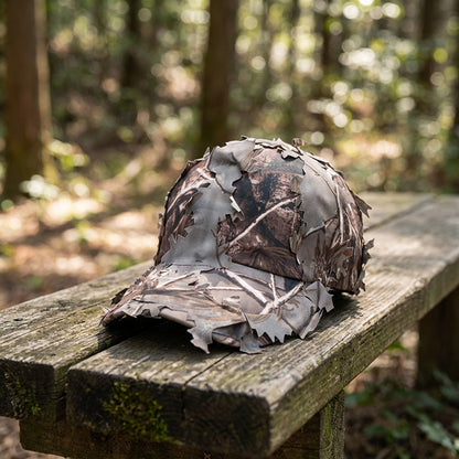 🧢Baseballkeps med 3D-bladkamouflag