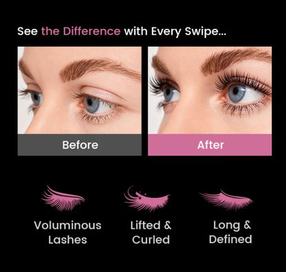 💖KÖP 1 FÅ 1 GRATIS💖Mascara som ger volym och längd utan att kladda