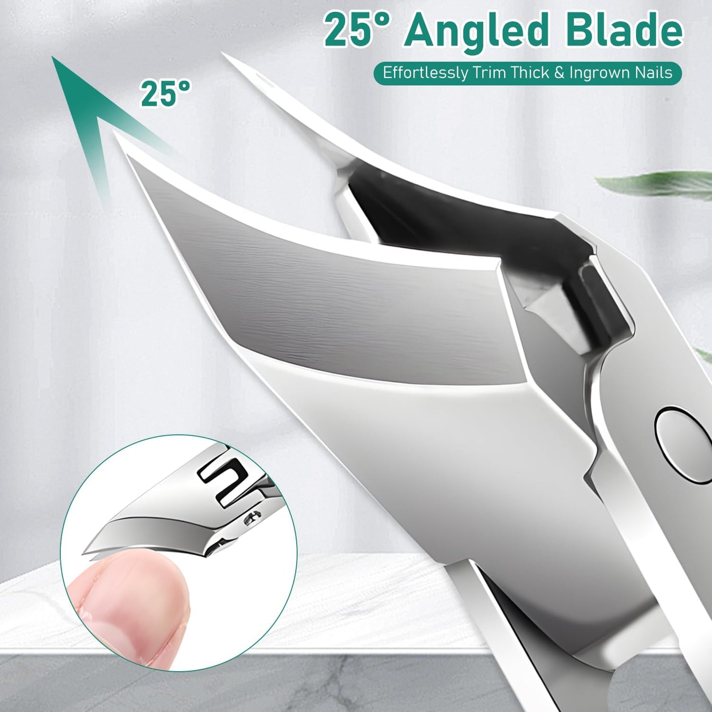 🔥Eagle Beak vinklade nagelklippare 3-delat set