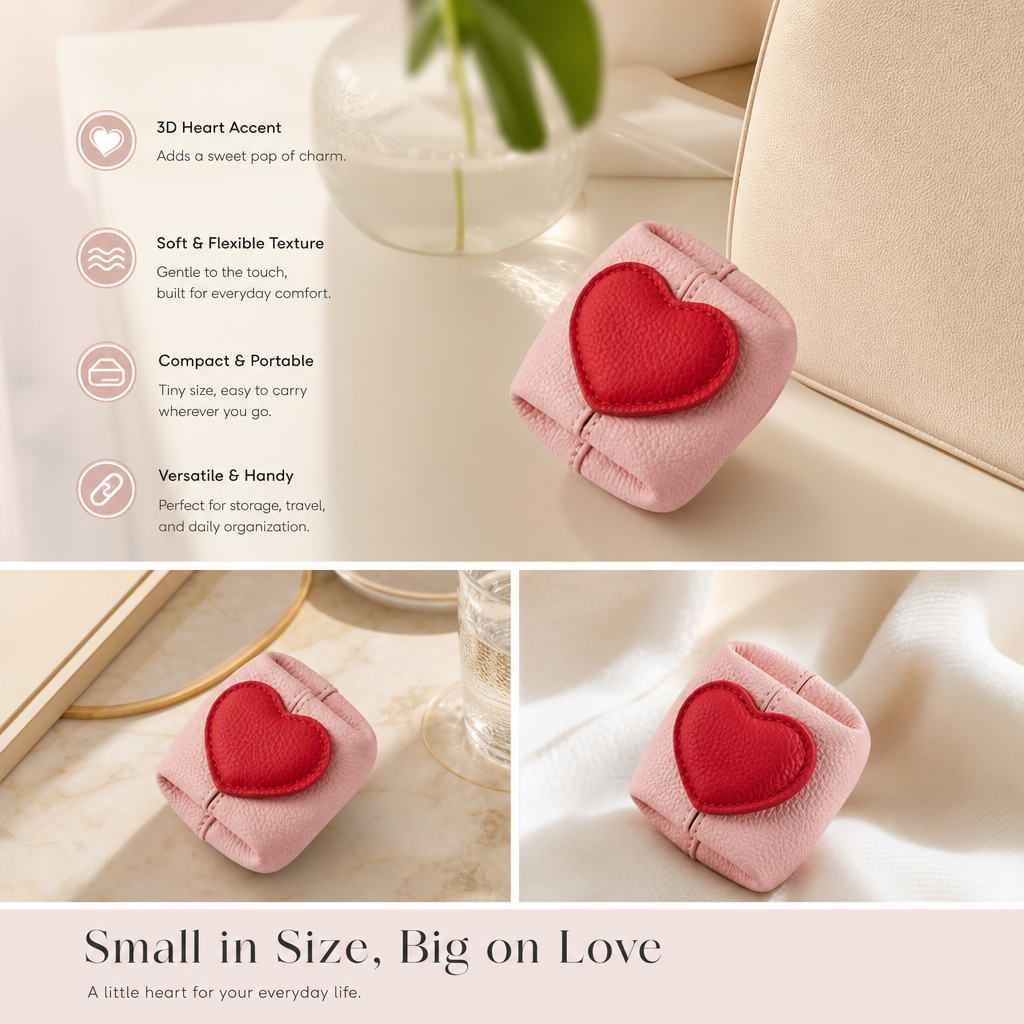 Sweetheart Mini-läderpås