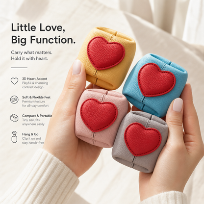 Sweetheart Mini-läderpås