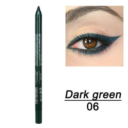 Långvarig vattenfast eyelinerpenna, moderiktig ögonmakeup-kosmetik