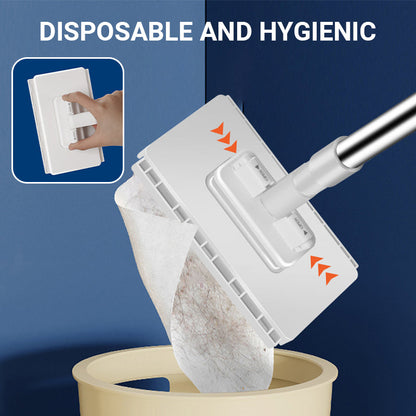 💥 Last day! 50% Off 💥Disposable Dust Mop with 3 Reusable Cloths