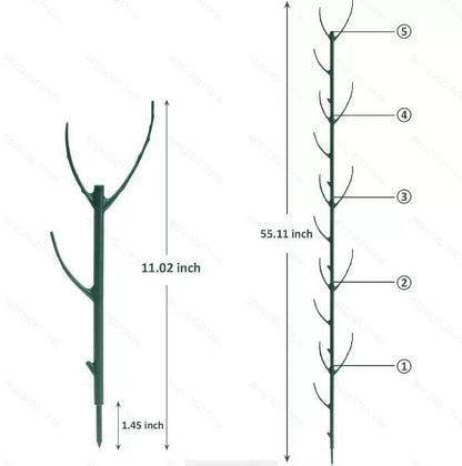💕💖🌿Stödram för gröna växter i trädgården