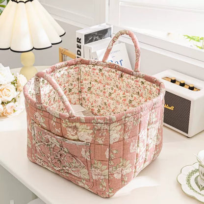 💥Endast Kr 279 Sista dagskampanj!🎁💥-Förvaringskorg i Boho-tyg