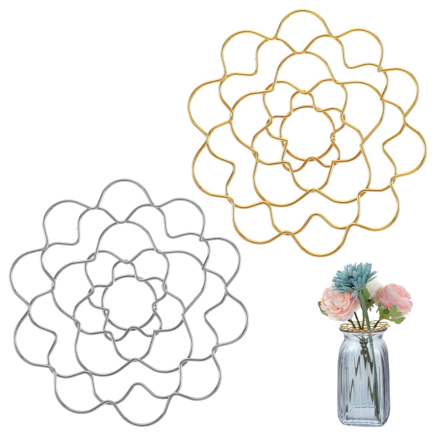🔥🌸Metallnät för blomsterarrangemang – gör blomsterarrangemang enklare♻️