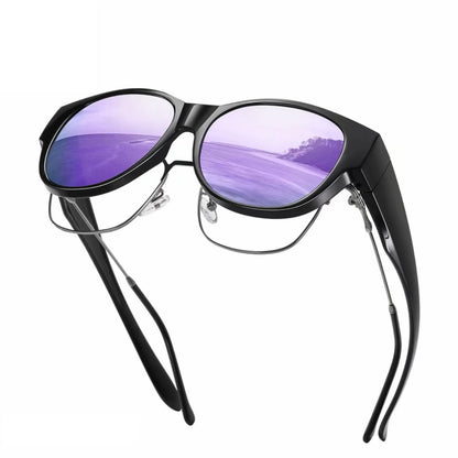 🕶 Nya solglasögon i cat-eye-modell i extra stor storlek, med polariserade glas och UV400-skyd