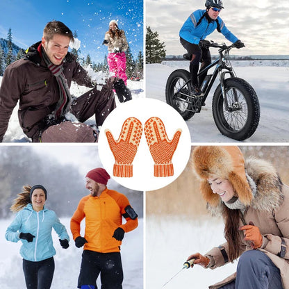 🔥【Sista chansen för 49% rabatt】🎅🧤✨ Stickade vantar i nordisk stil｜Dolda pixelerade långfingret - Retrostil × Rebellisk humor, värm din vinter! ❄️✨