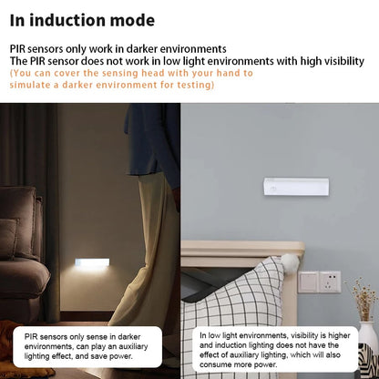 🔥Tidsbegränsat erbjudande – Smart sensor LED-nattlampa, ingen borrning krävs