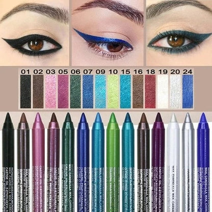 Långvarig vattenfast eyelinerpenna, moderiktig ögonmakeup-kosmetik