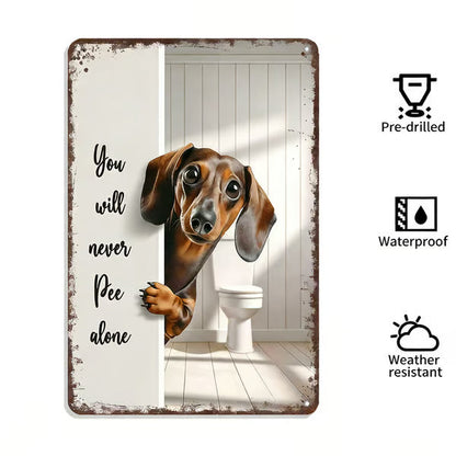 Vintage svartvit katt och höglandsboskap som väggkonst