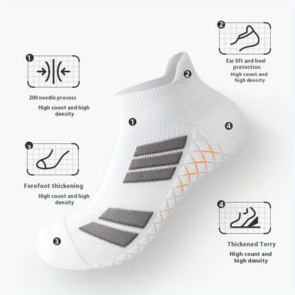 🧦 Andningsbara sportstrumpor - halkfria, ingen anledning att oroa sig för fotlukt