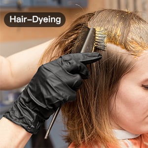 Nitrilhandskar, 100/50-pack - Svarta engångshandskar | Tjocka & Skyddande