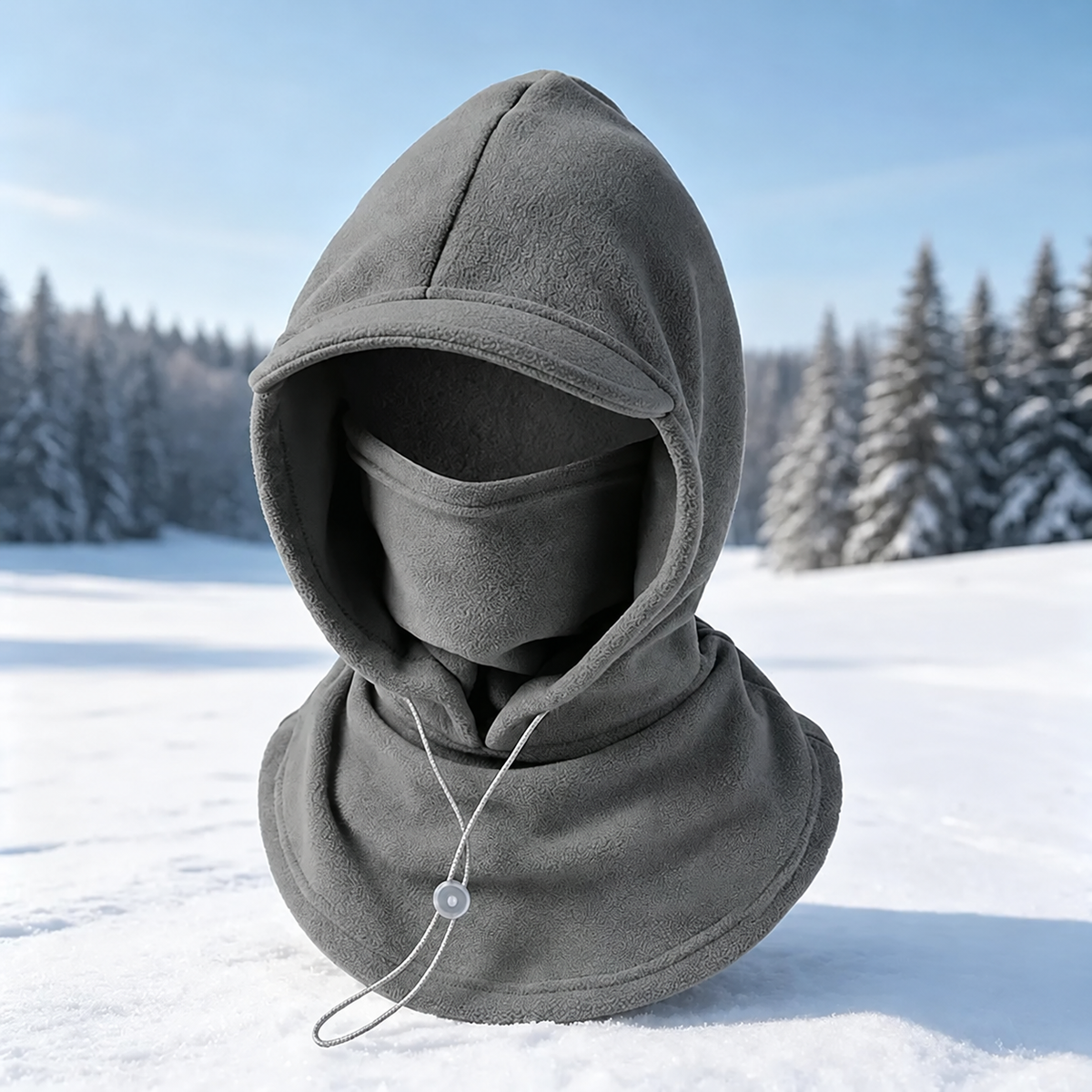 🥶 Fleecebalaklava – heltäckande ansikts- och nackskydd under vinteraktiviteter utomhus