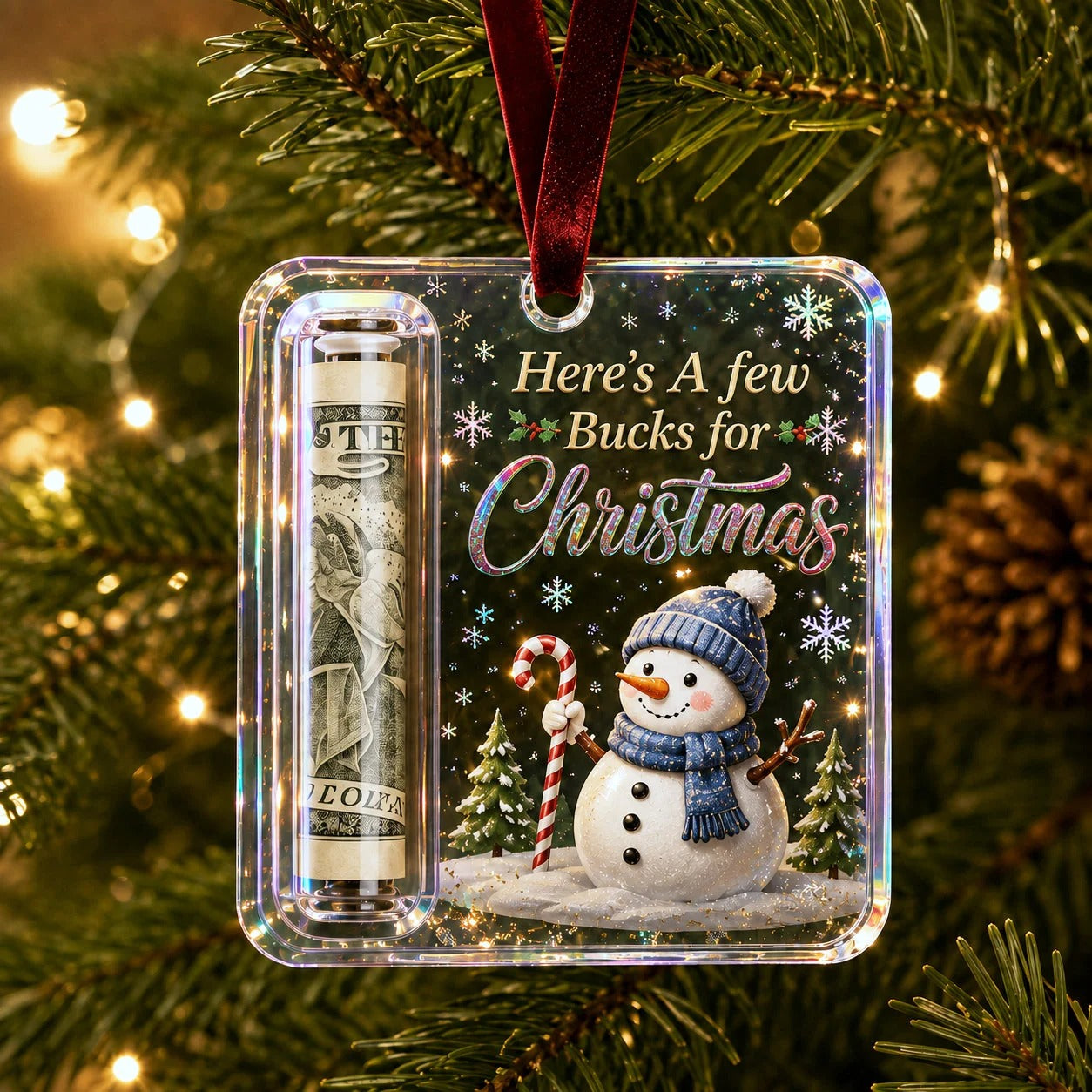 💵🎄 Julklappshängare – Förvandla pengar till en julöverraskning