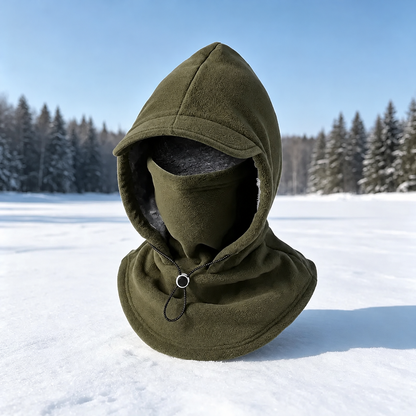 🥶 Fleecebalaklava – heltäckande ansikts- och nackskydd under vinteraktiviteter utomhus
